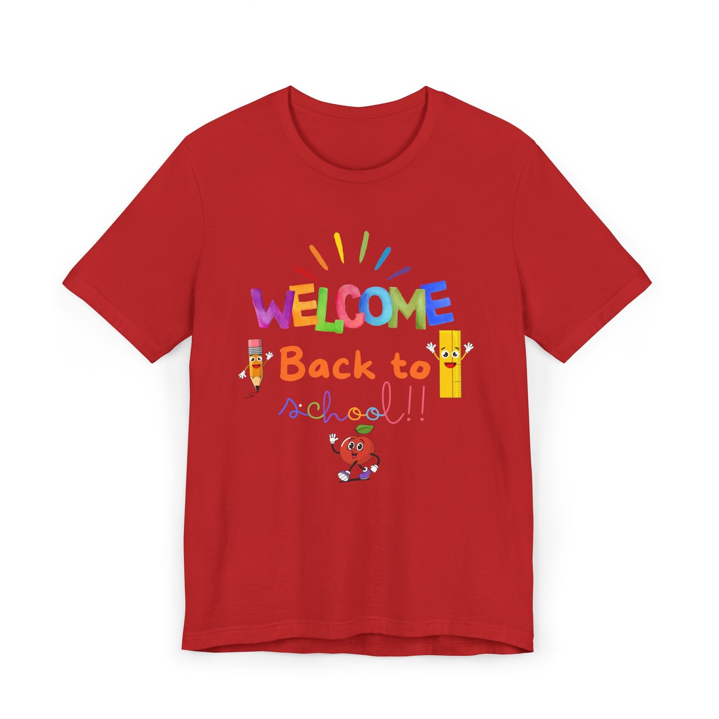 Welcome Back to School Jersey T-Shirt