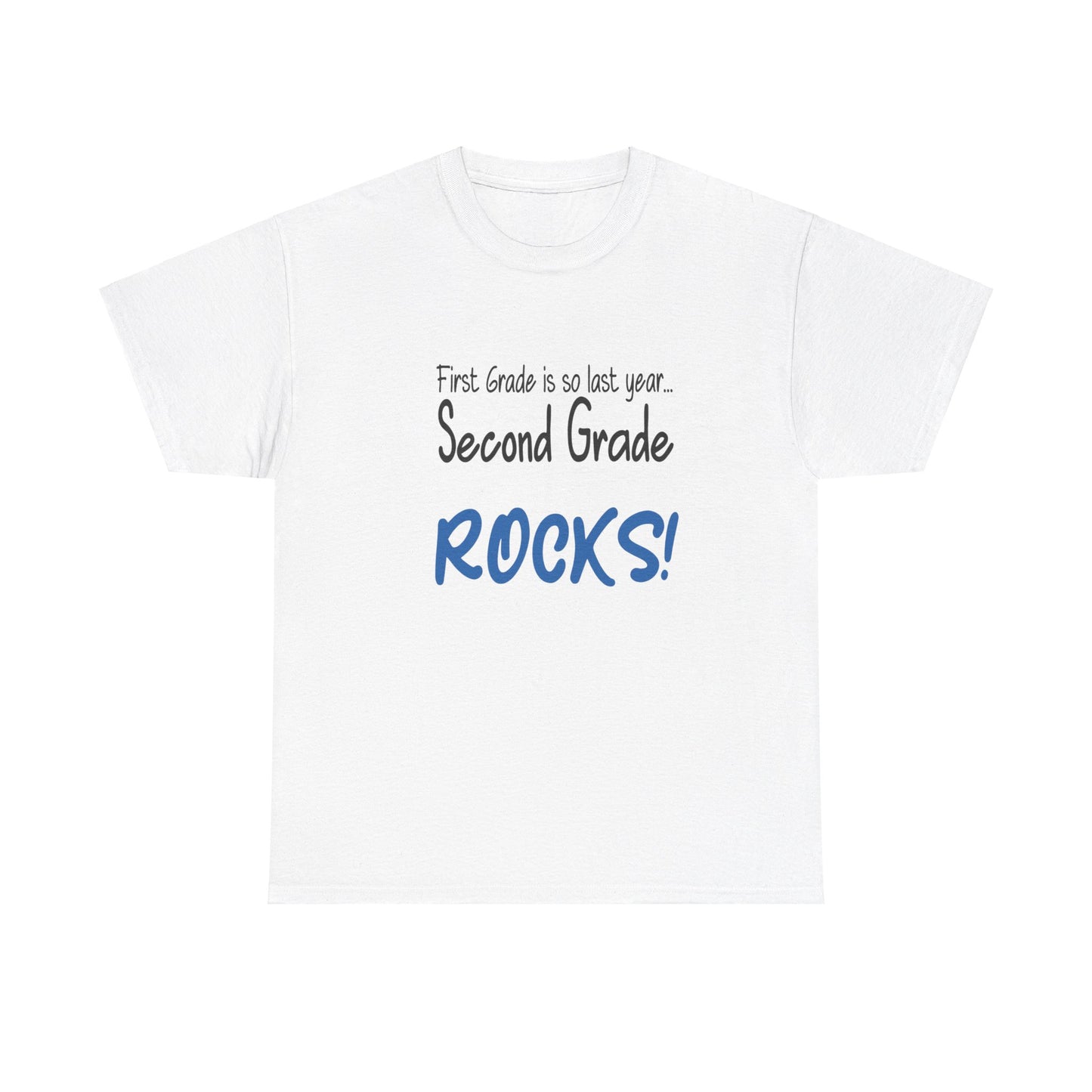 Second Grade Rocks Cotton Tee