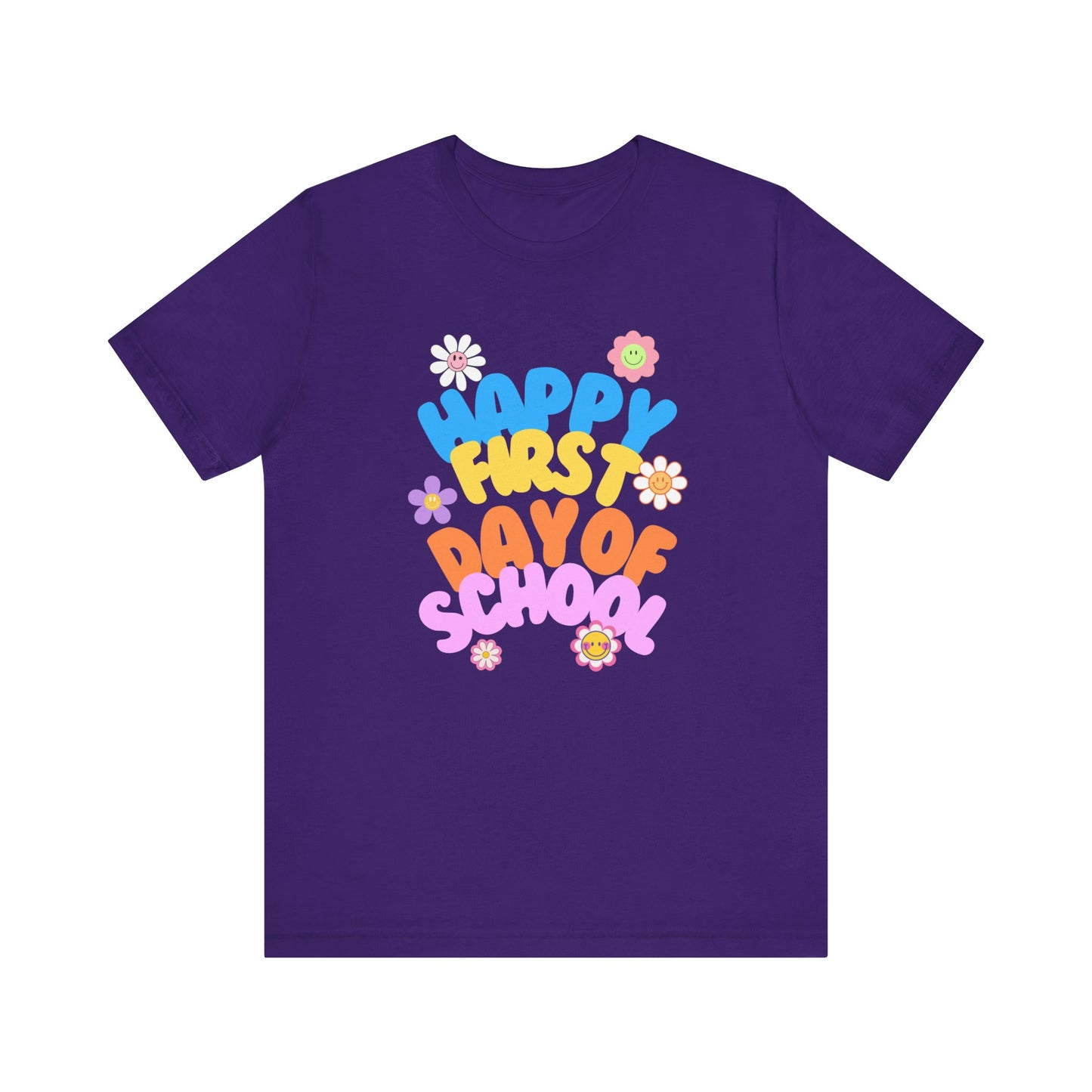 Happy First Day of School Jersey Tee