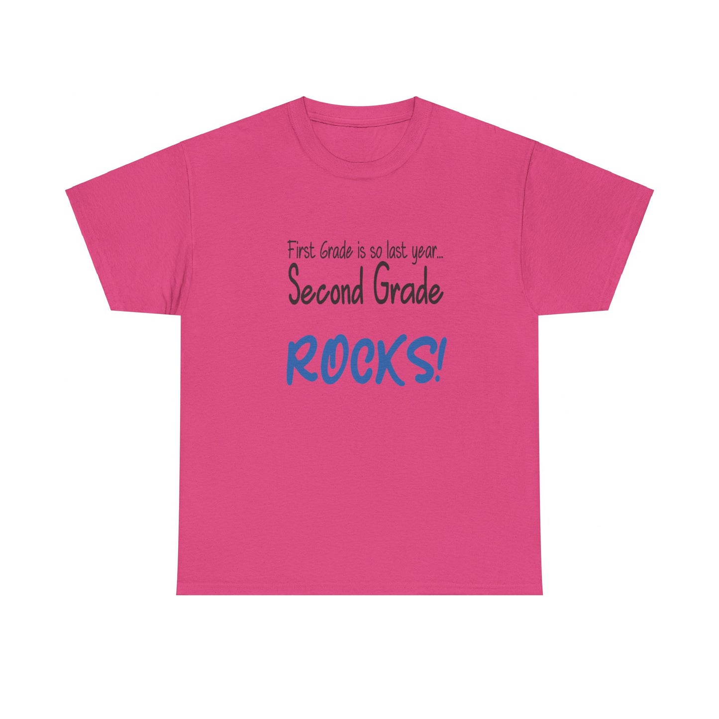 Second Grade Rocks Cotton Tee