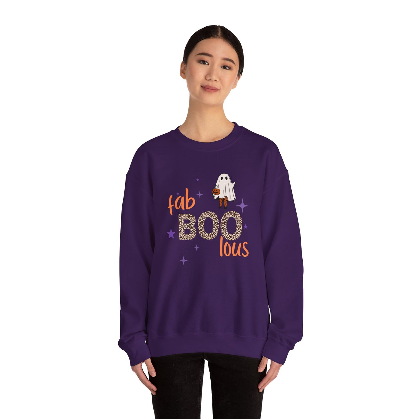 Halloween Fab BOO Lous Sweatshirt