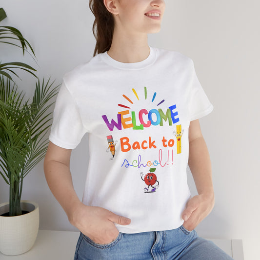 Welcome Back to School Jersey T-Shirt