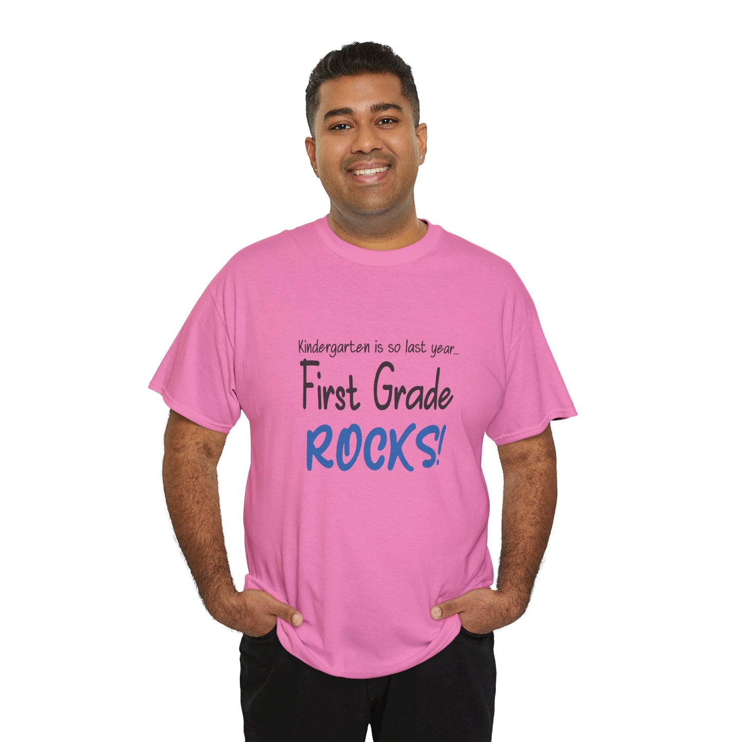 First Grade Rocks Cotton Tee