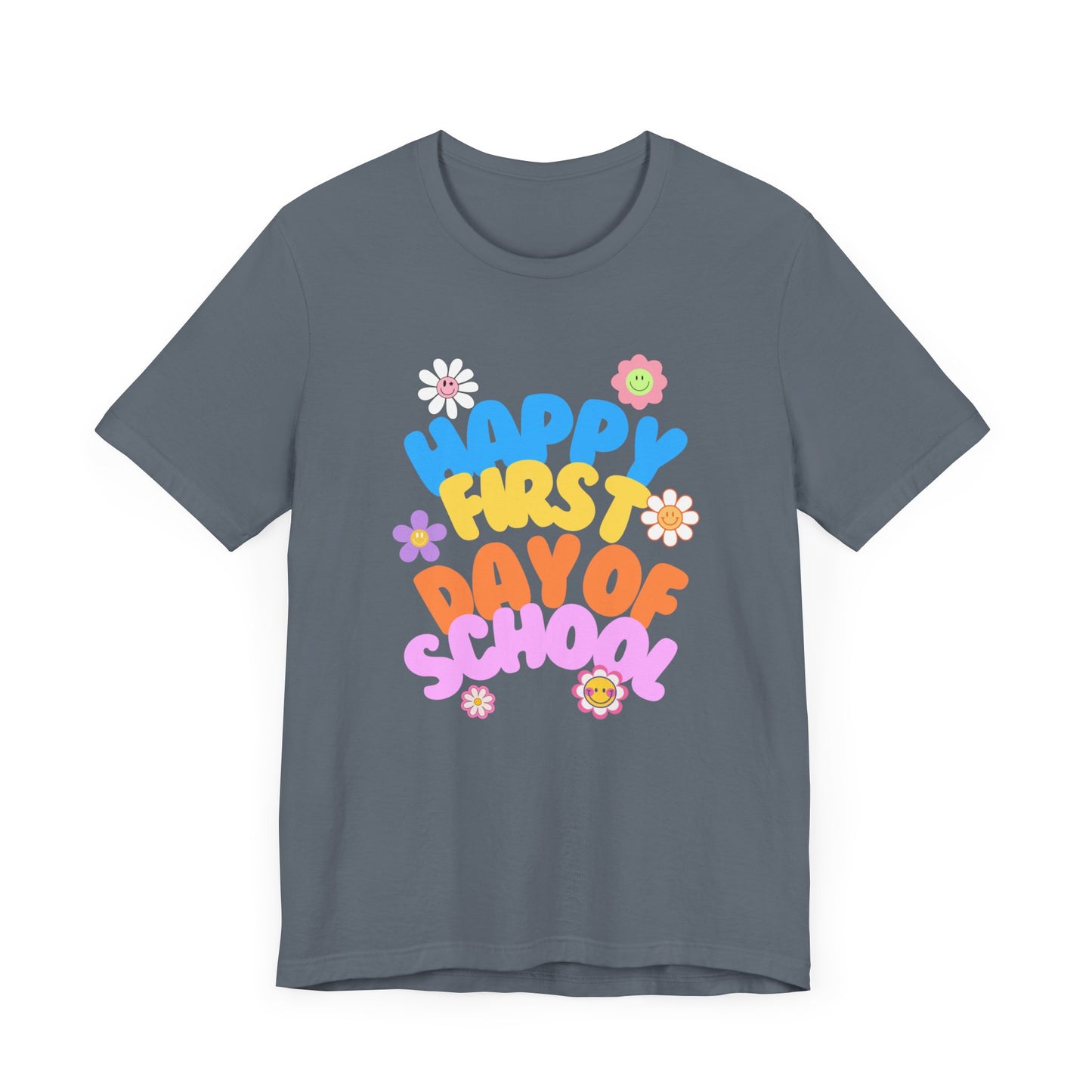 Happy First Day of School Jersey Tee