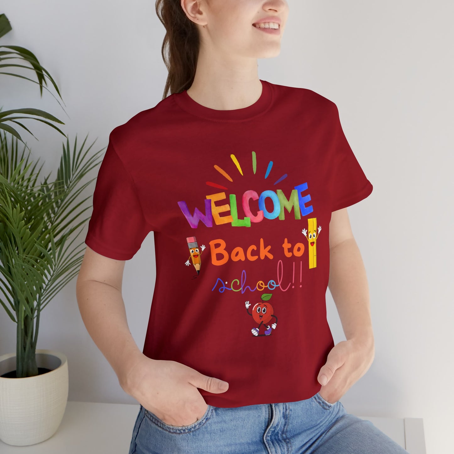 Welcome Back to School Jersey T-Shirt