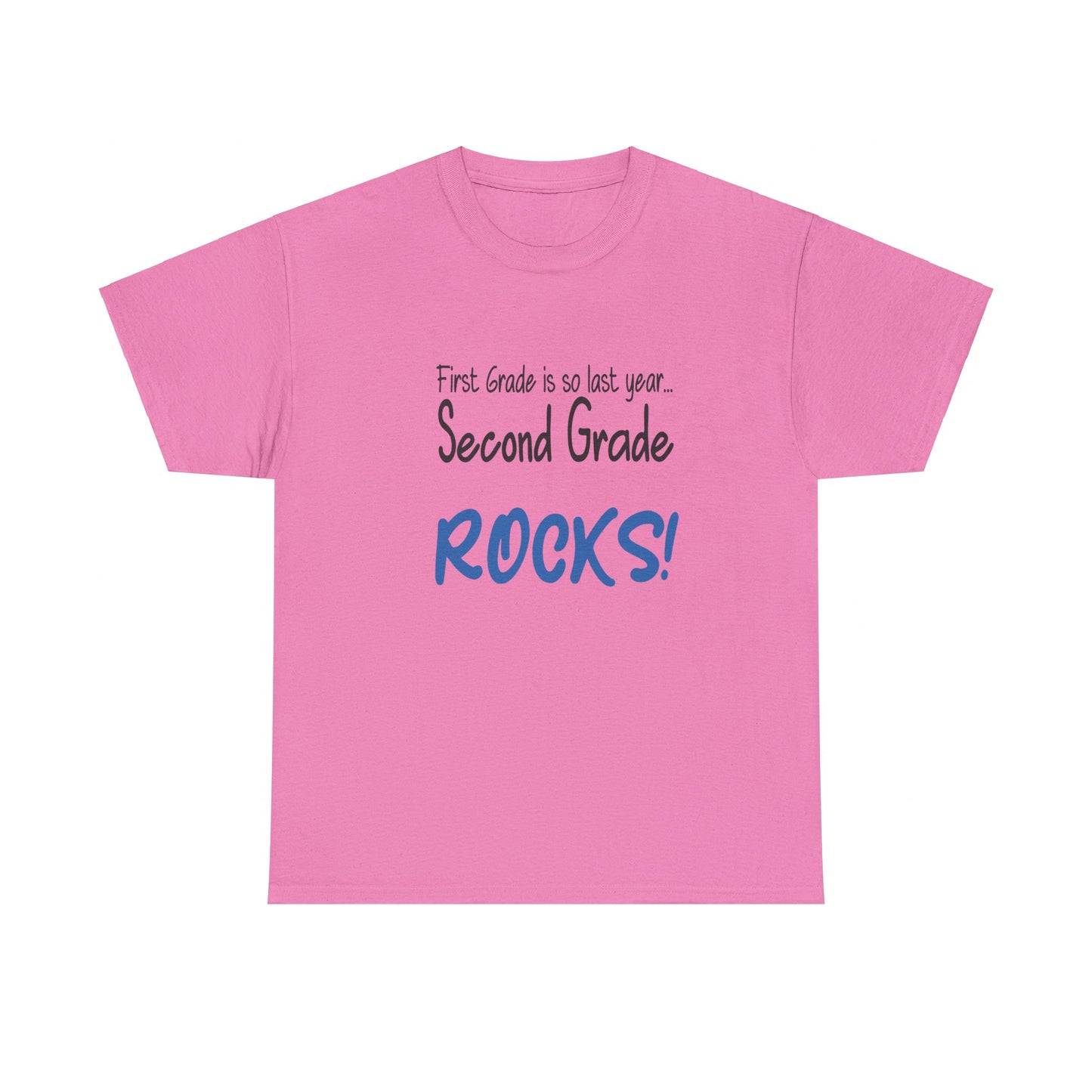 Second Grade Rocks Cotton Tee