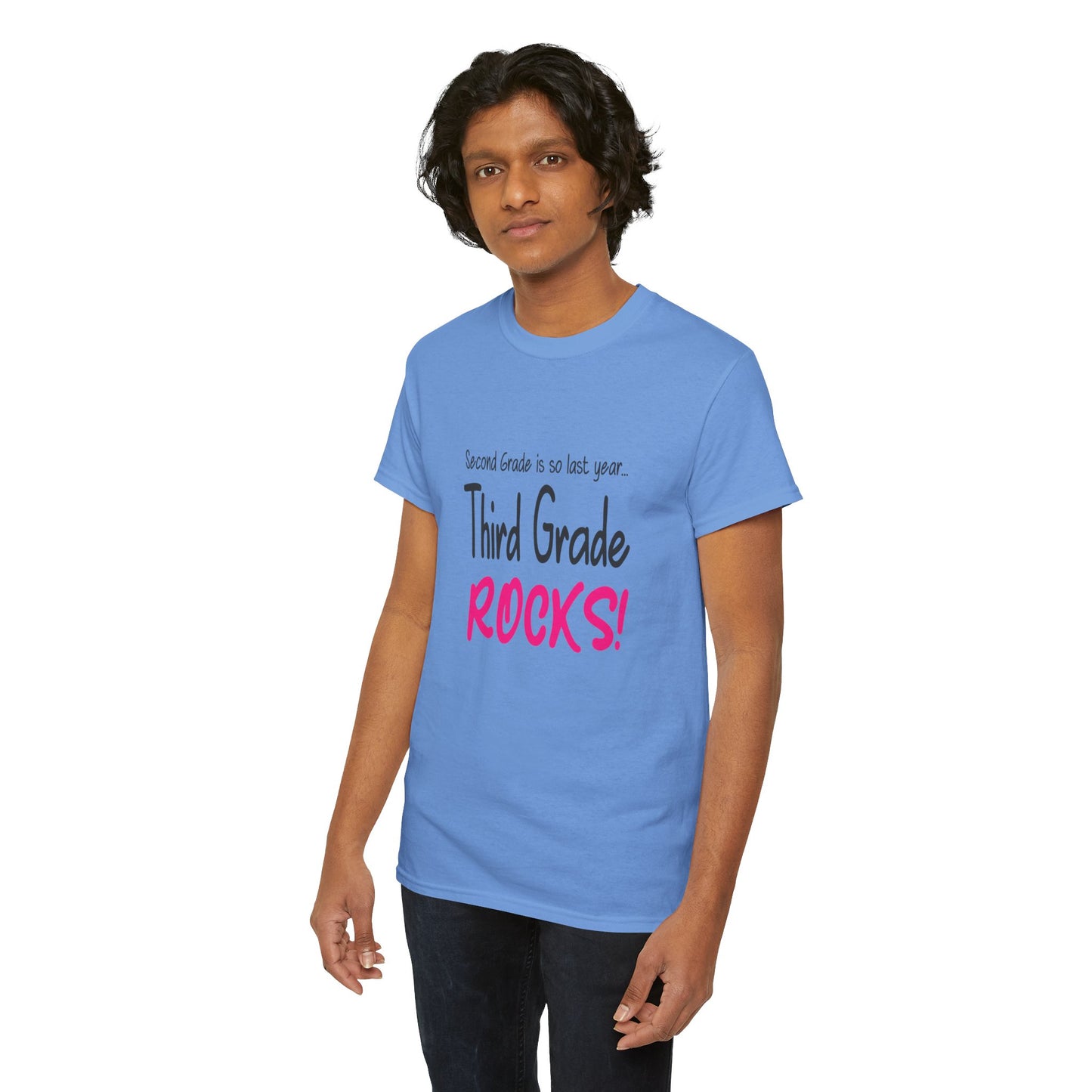 Third Grade Rocks Cotton Tee