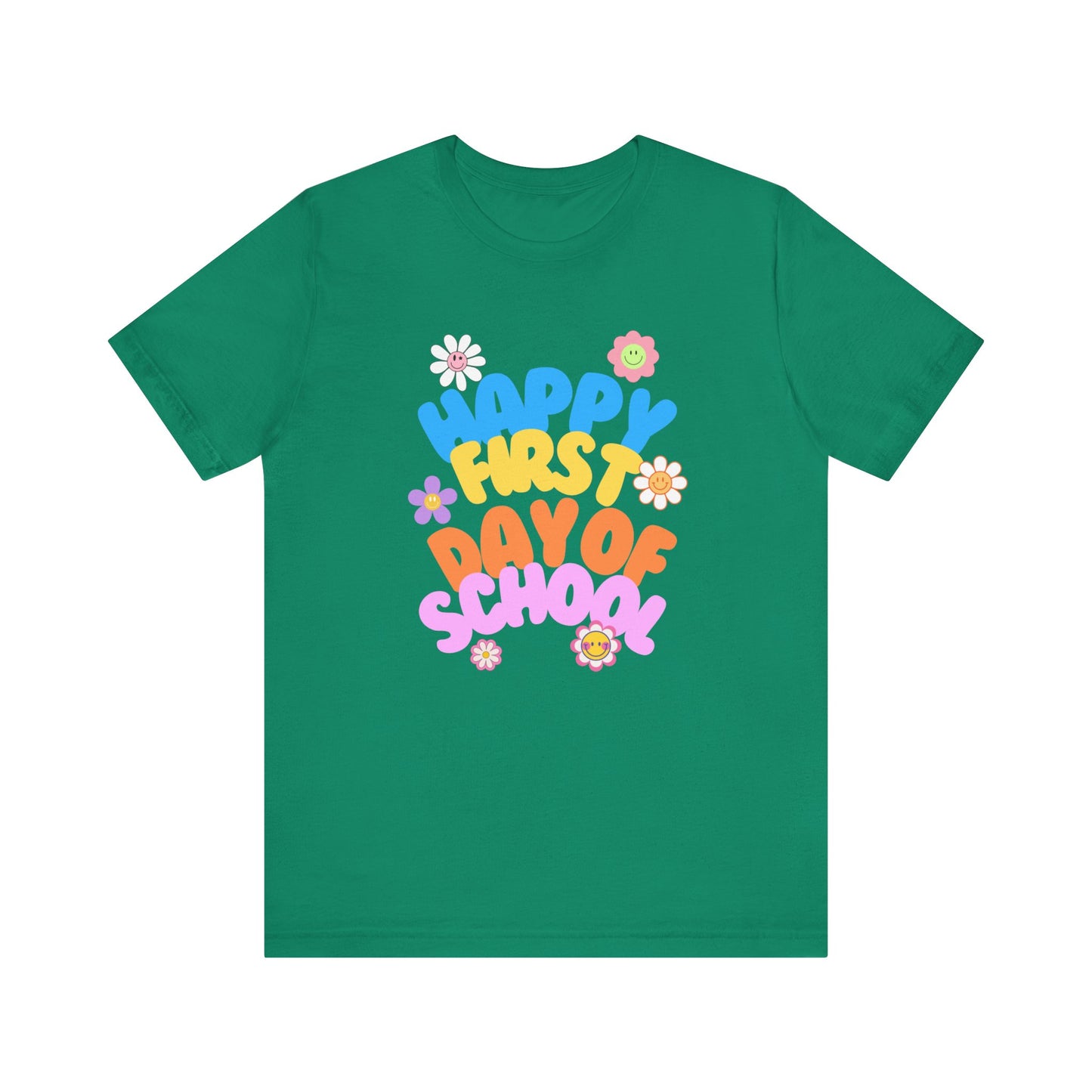 Happy First Day of School Jersey Tee