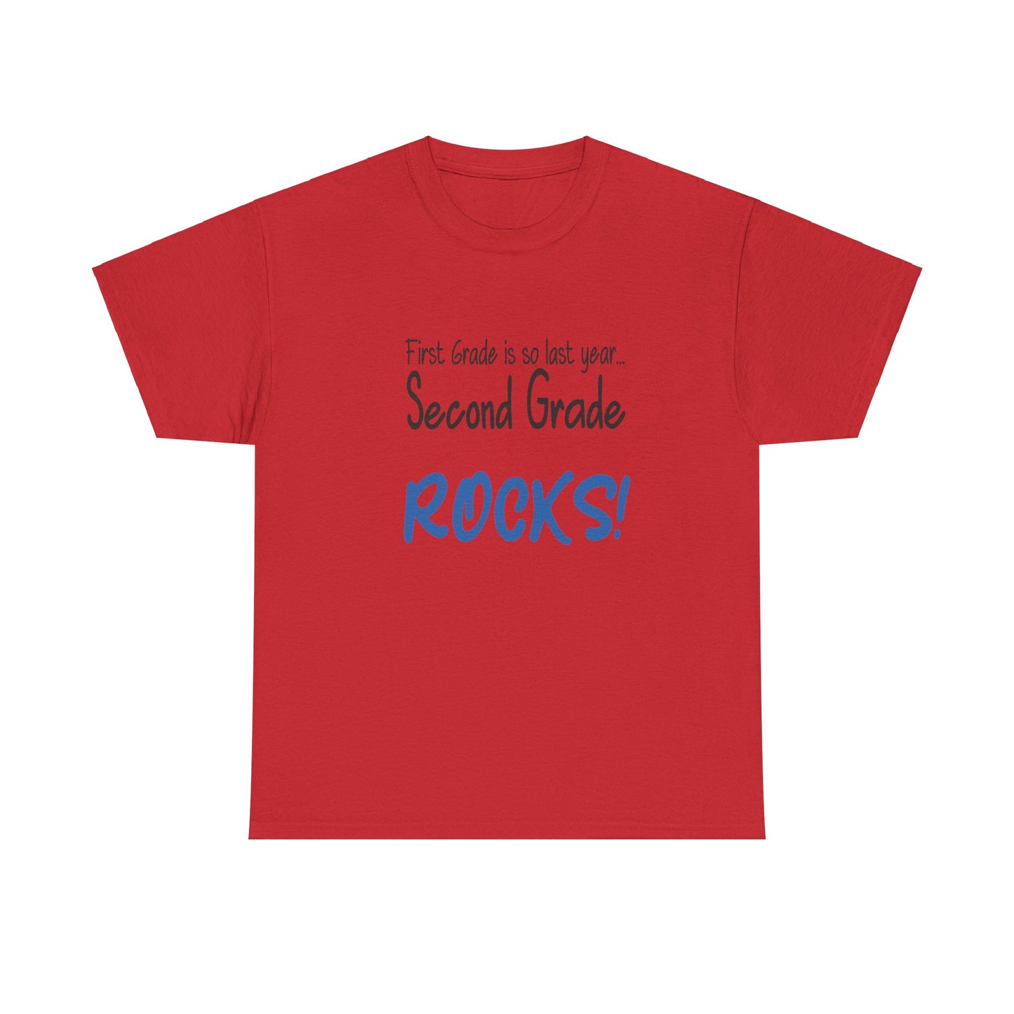 Second Grade Rocks Cotton Tee