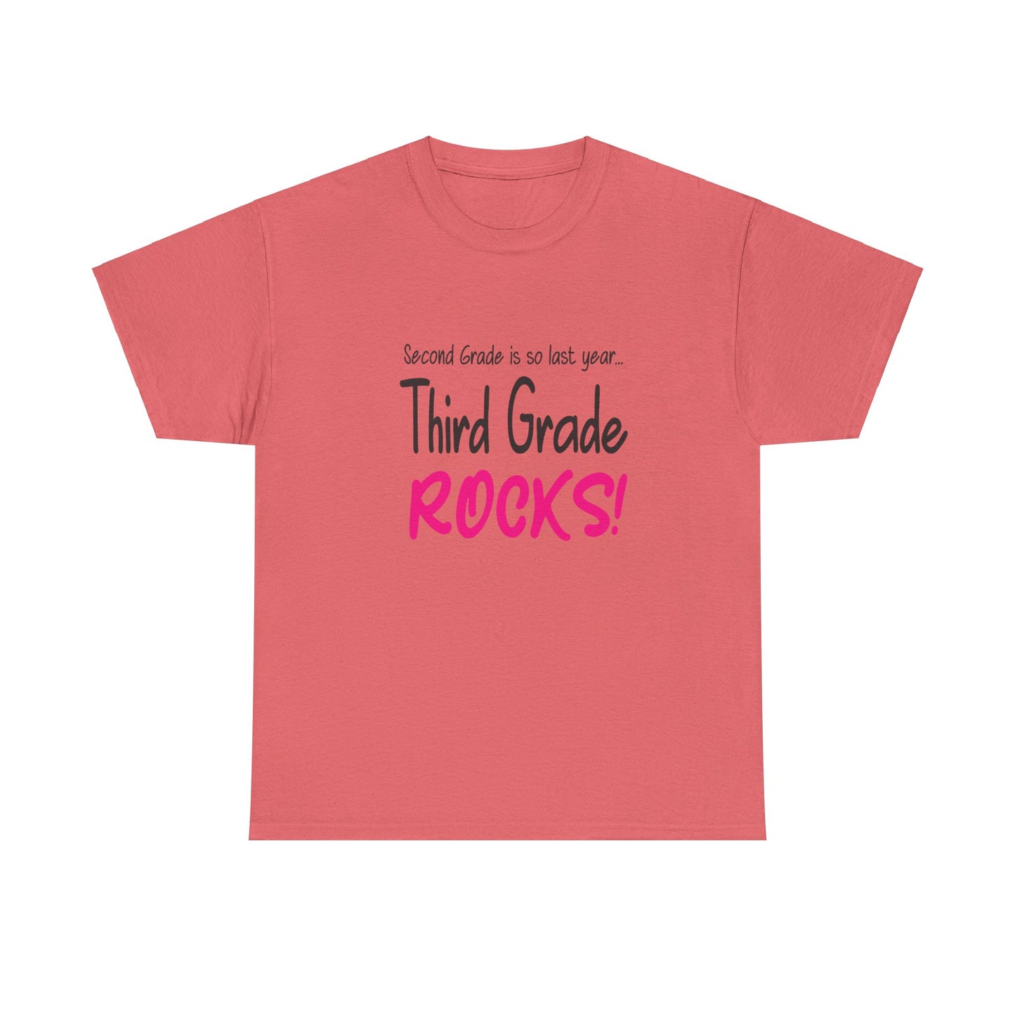 Third Grade Rocks Cotton Tee