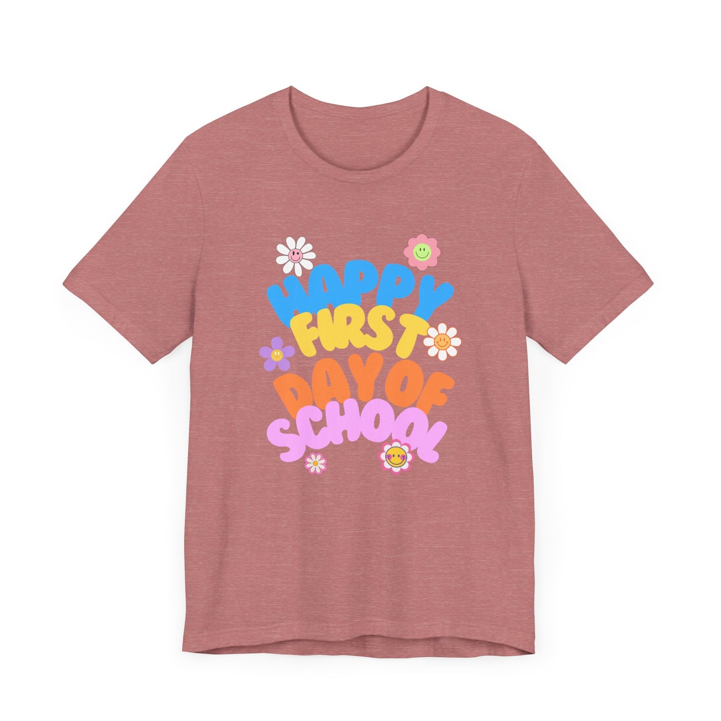 Happy First Day of School Jersey Tee