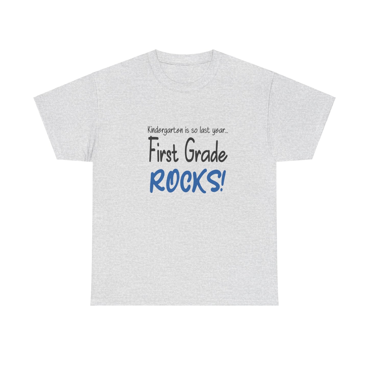 First Grade Rocks Cotton Tee