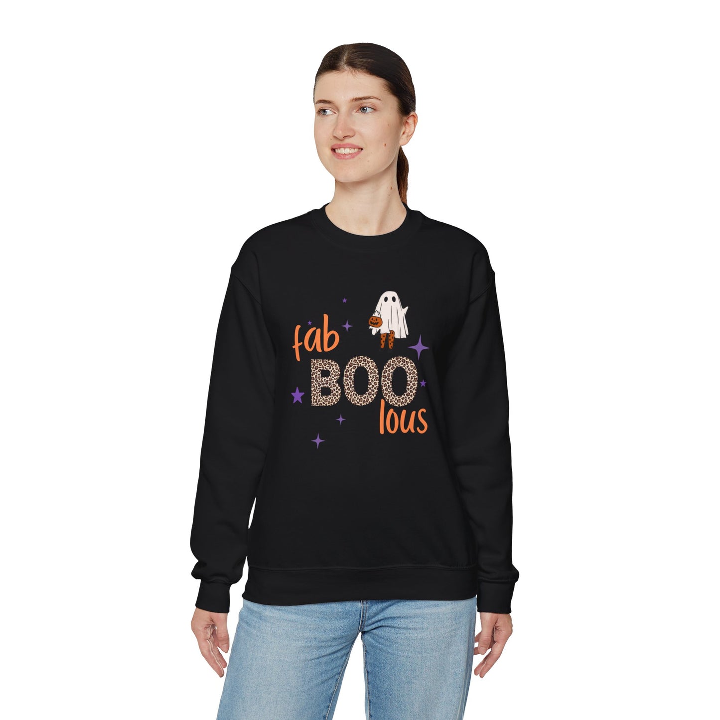 Halloween Fab BOO Lous Sweatshirt